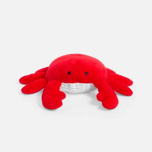 Crab early learning plush toy