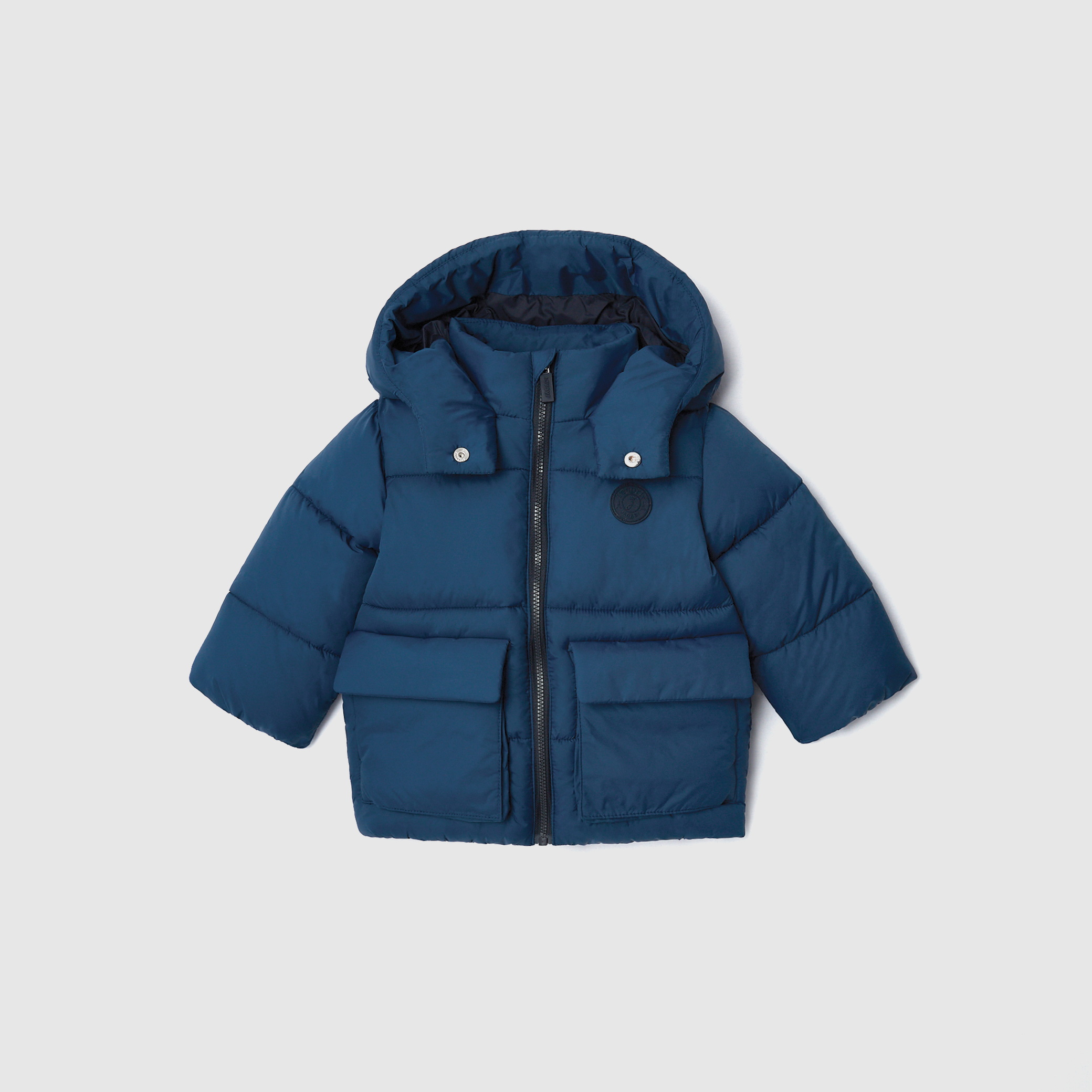 Toddler boy hooded puffer jacket