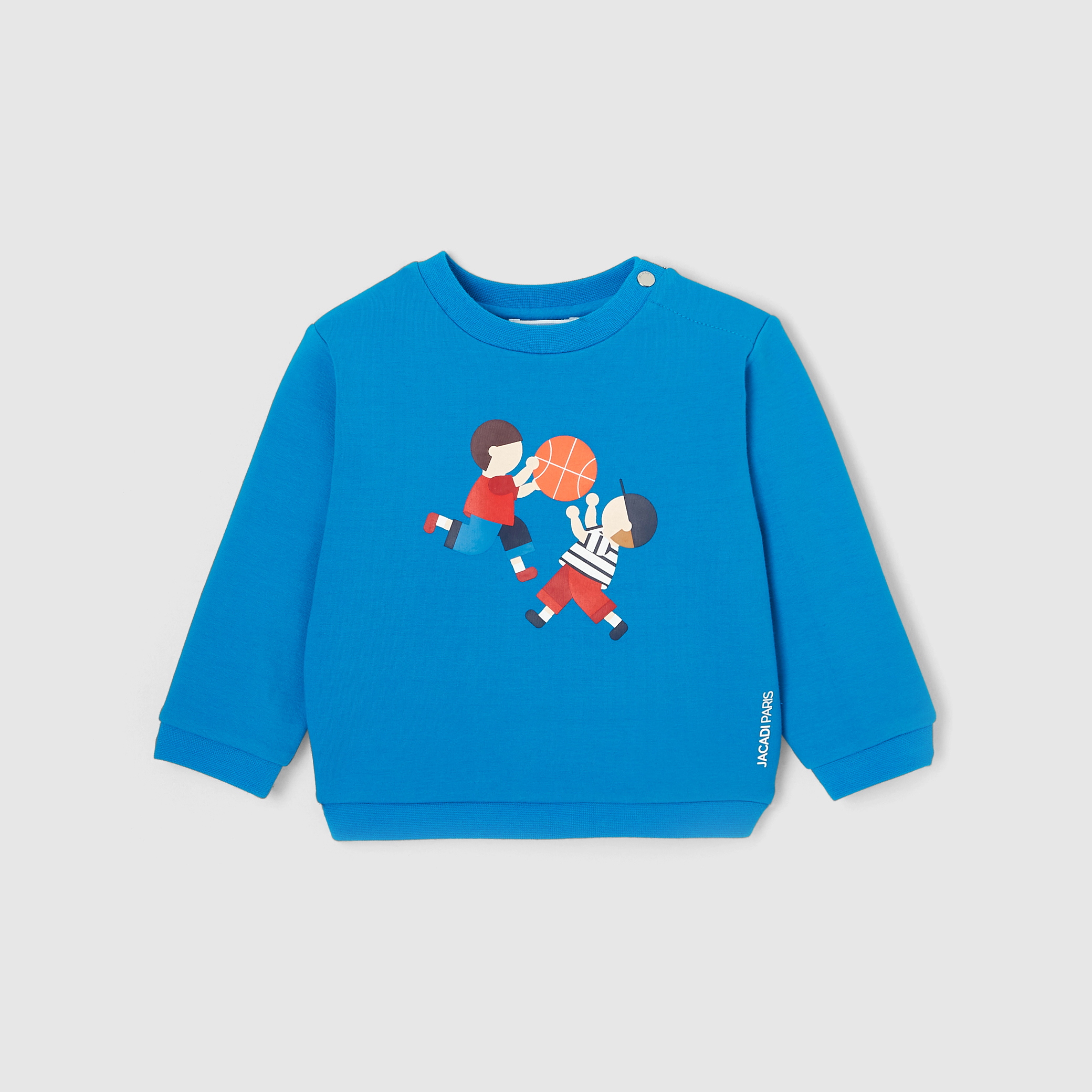 Toddler boy Intarsia motif sweater