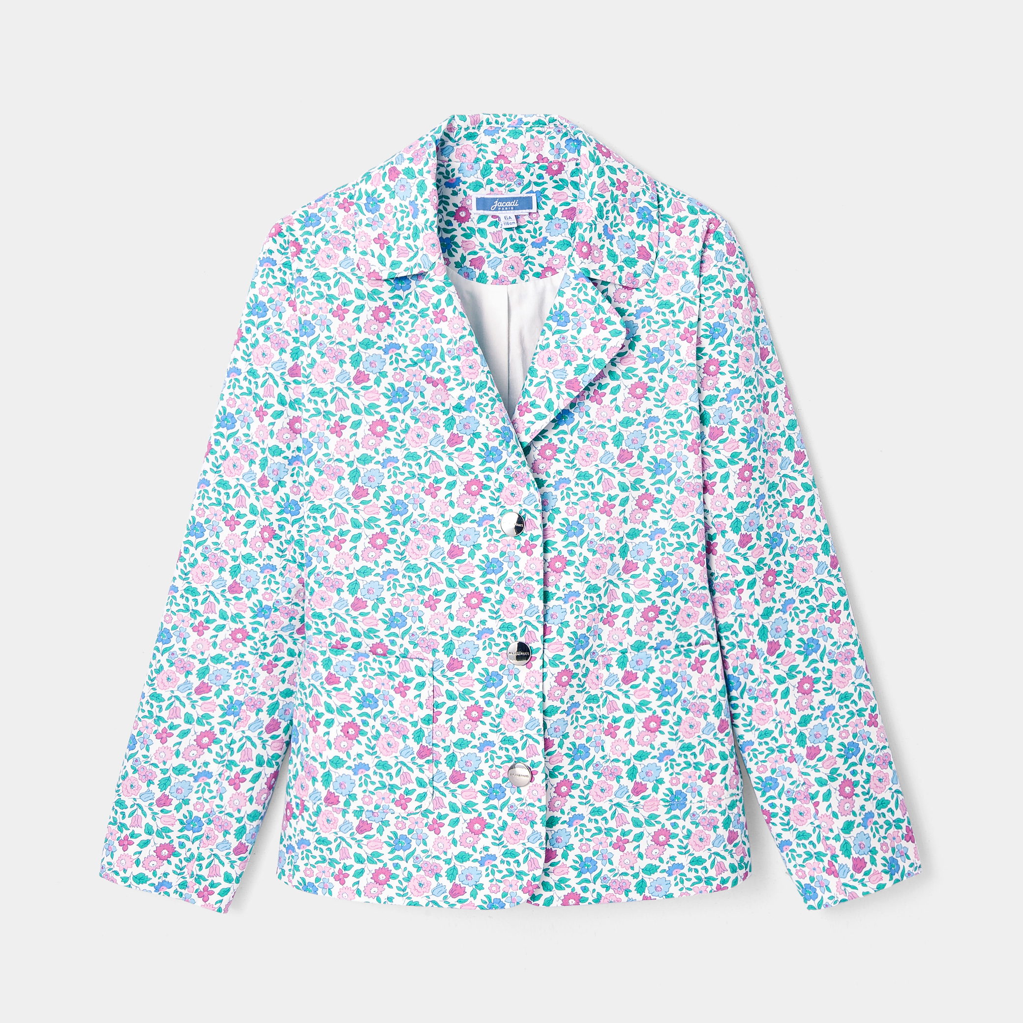 Girl Liberty print jacket