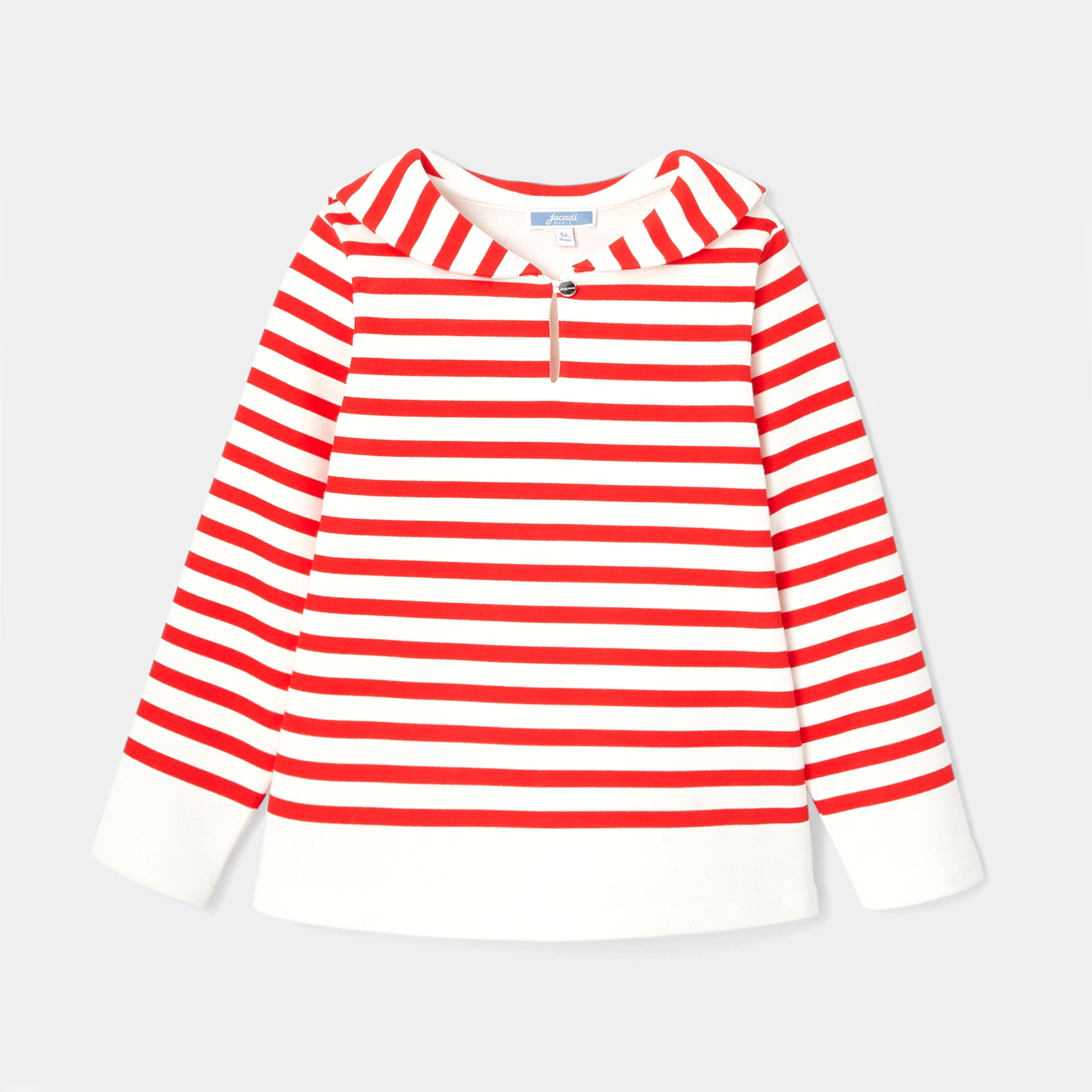 Girl sailor sailor stripe sweatshirt