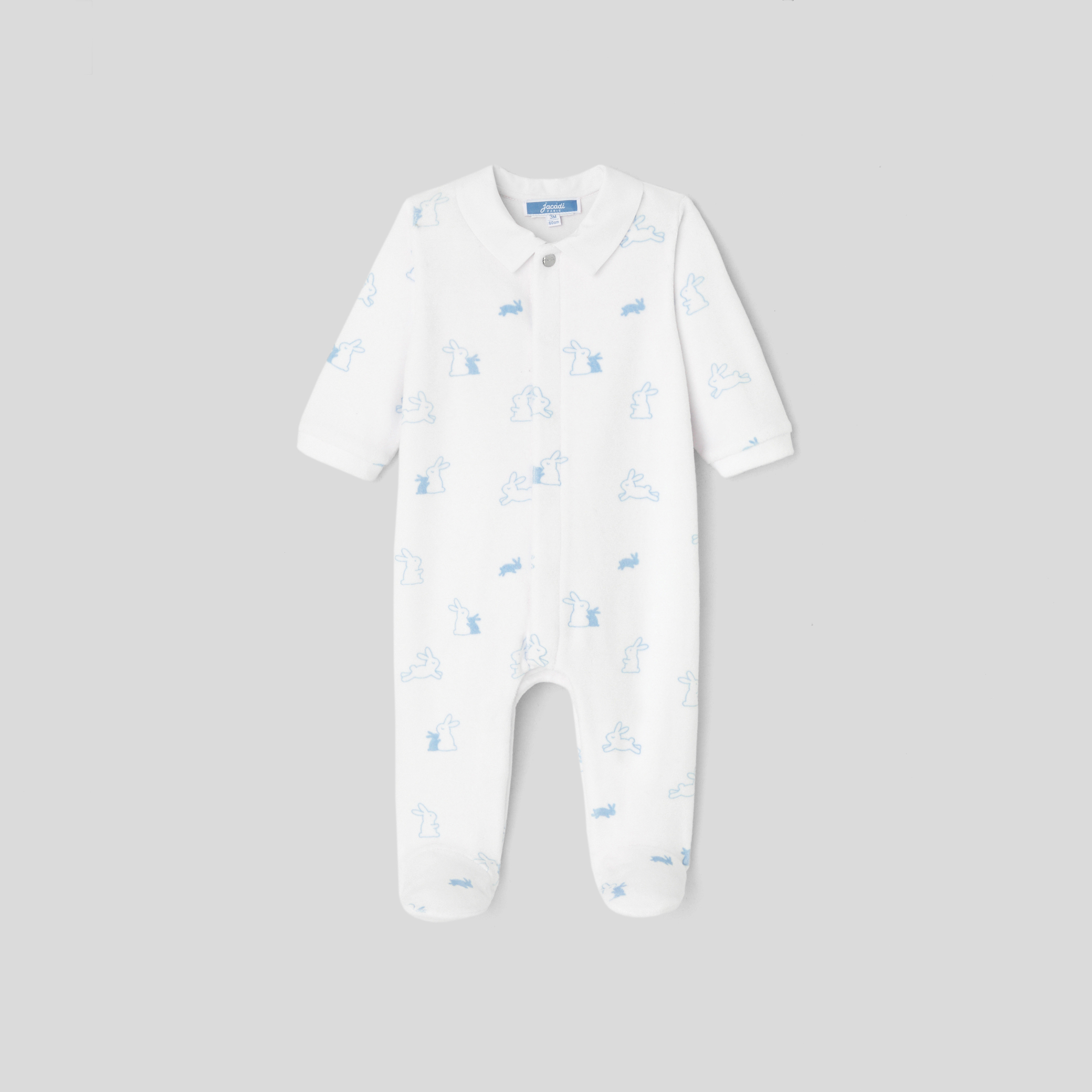 Baby boy velour pajamas
