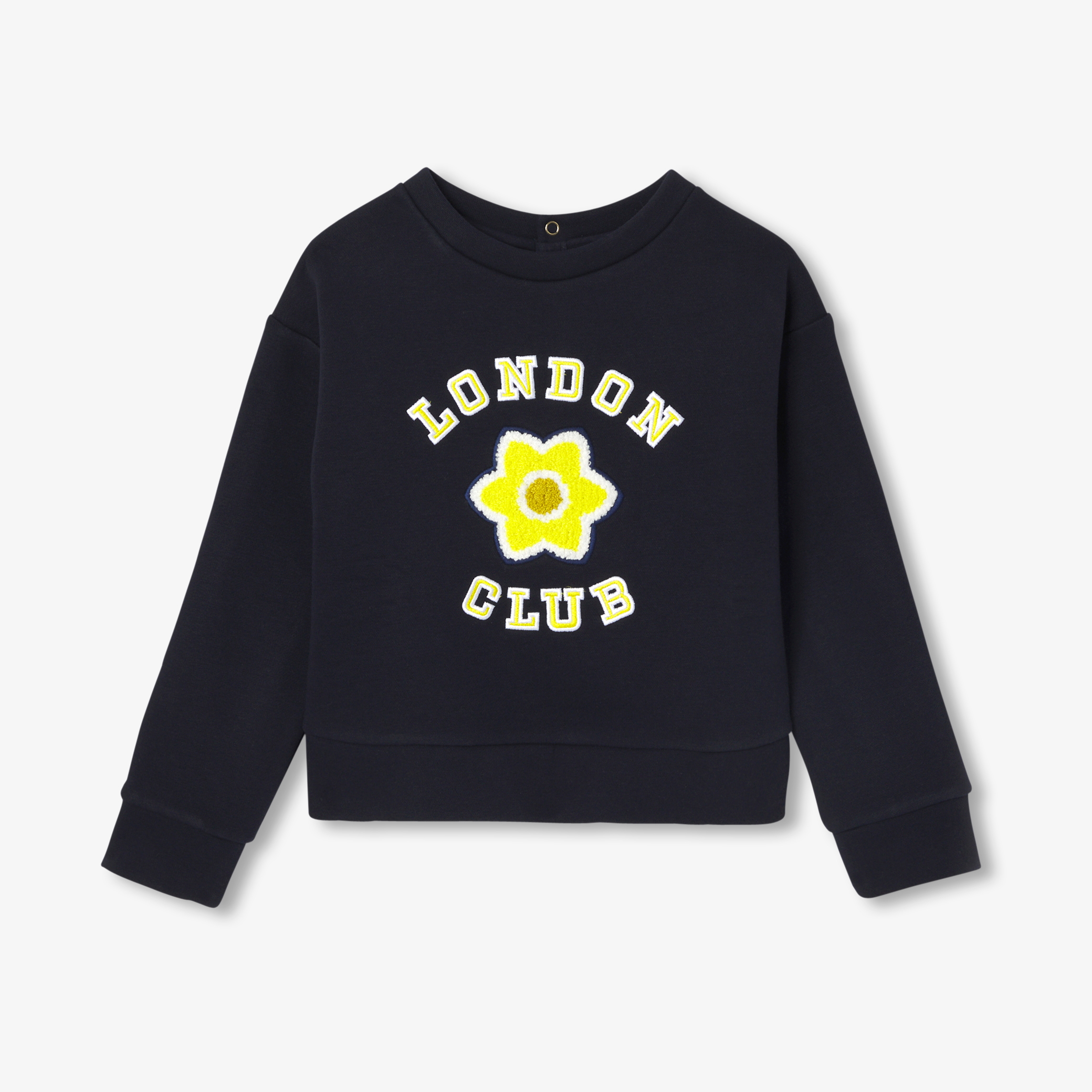 Pulover cu imprimeu London Club