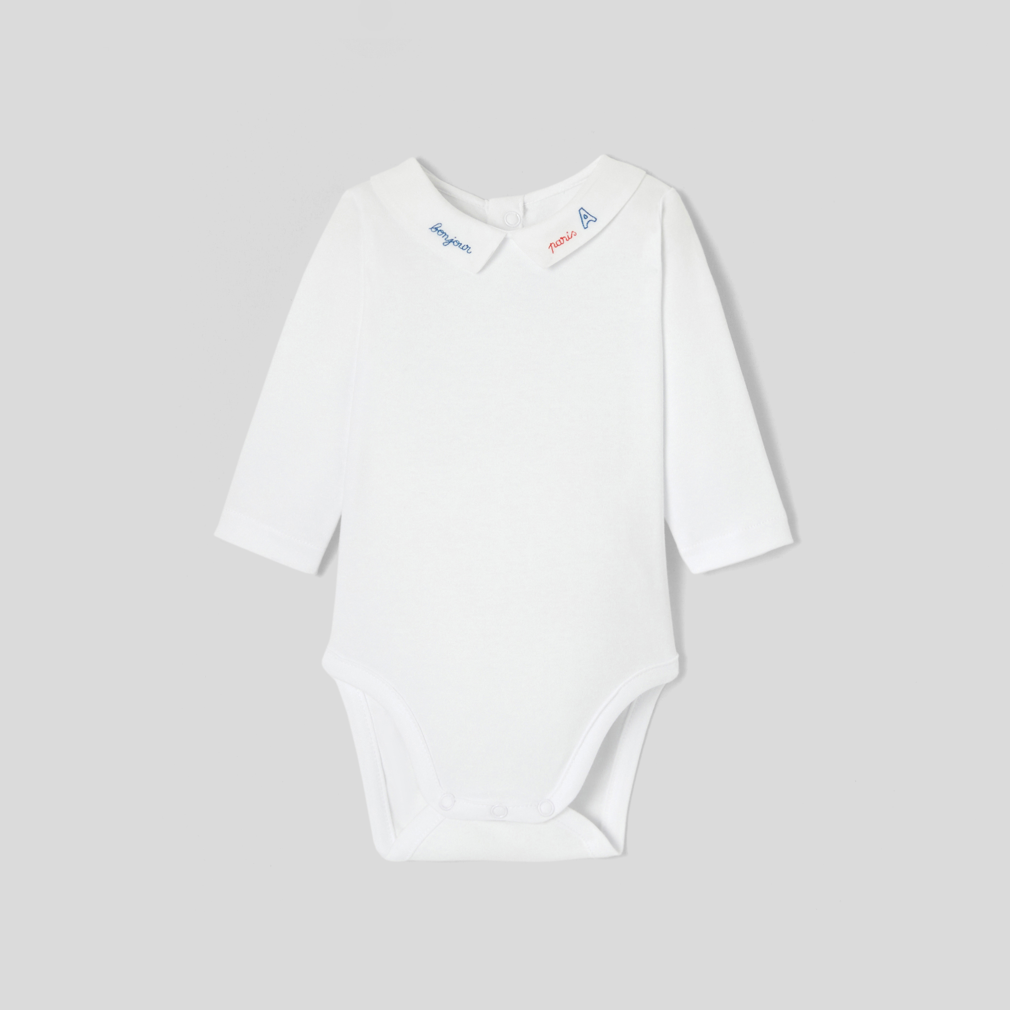 Baby boy long sleeve bodysuit