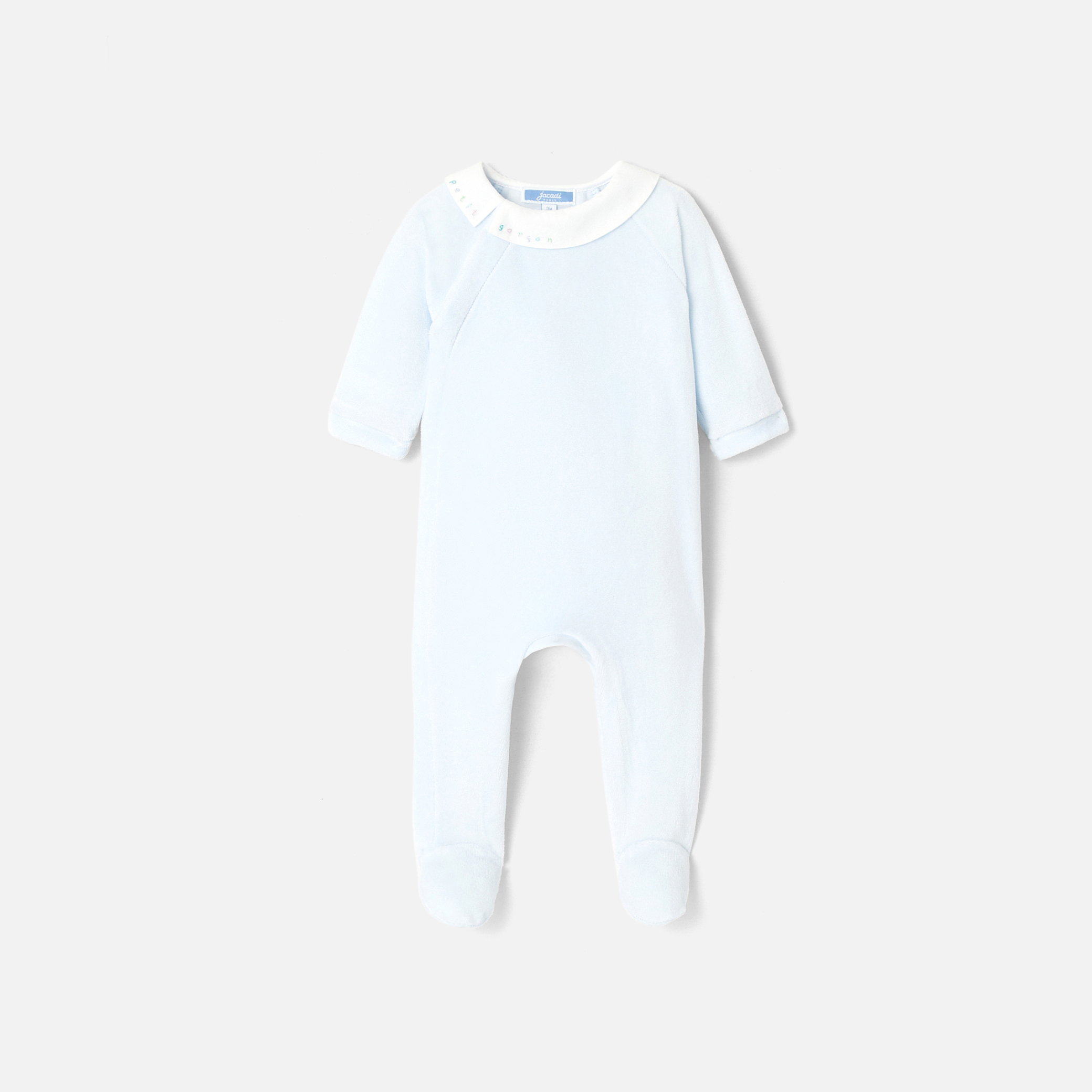 Baby boy velvet pajamas