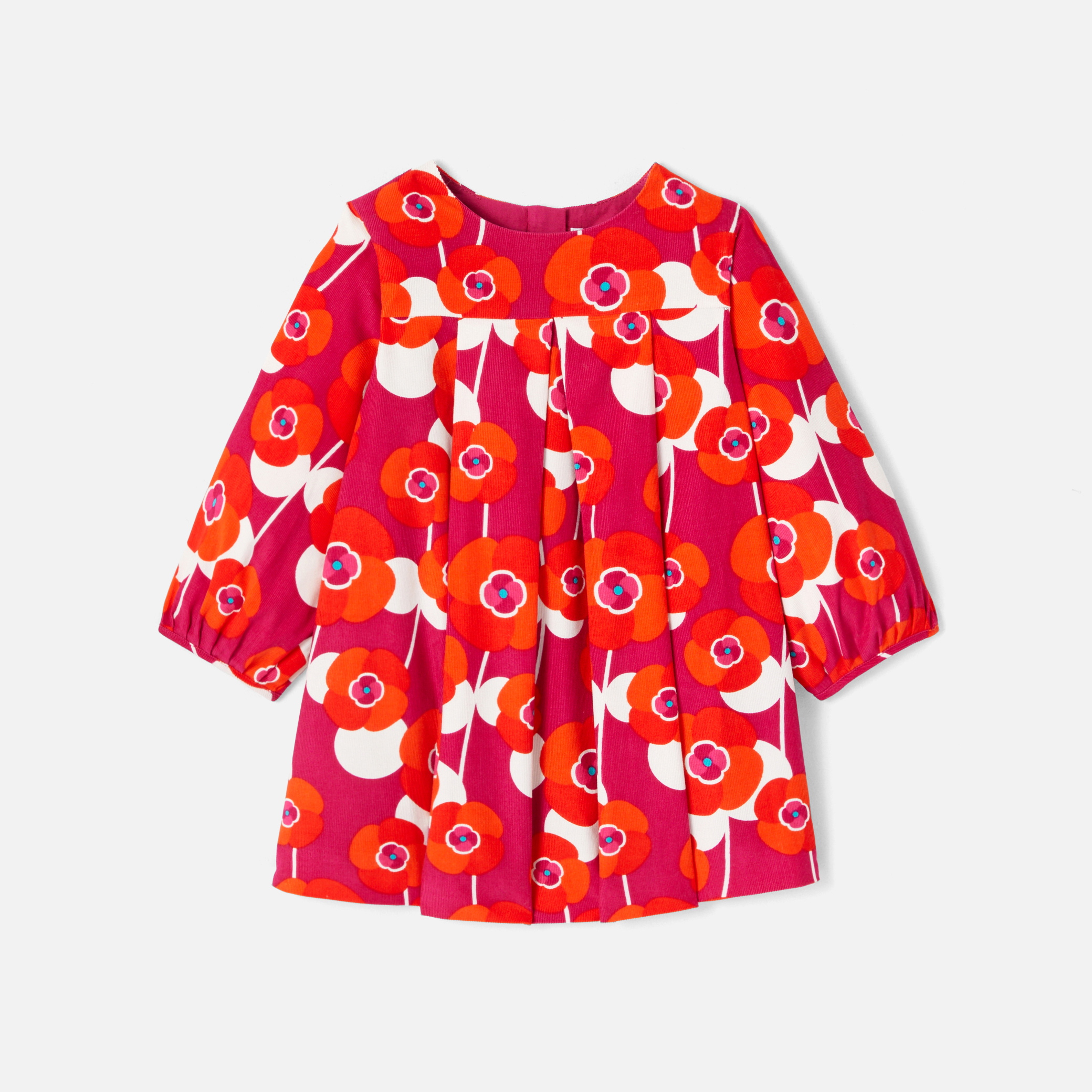 Baby girl velvet dress
