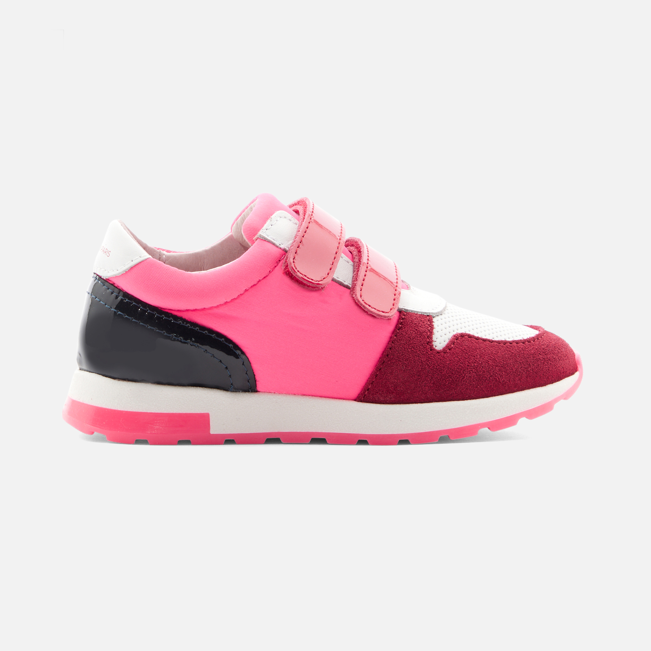 Girl running sneakers