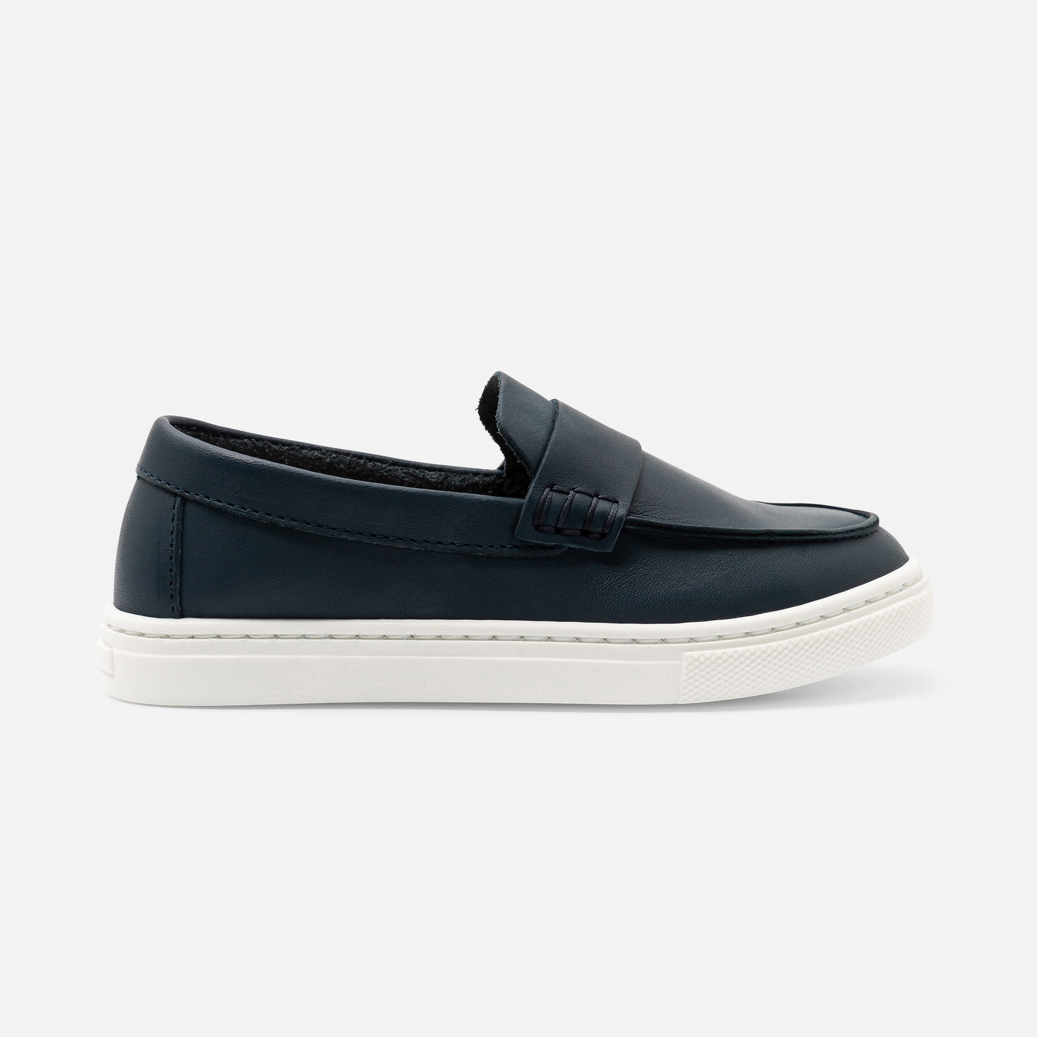 Boy leather moccasins