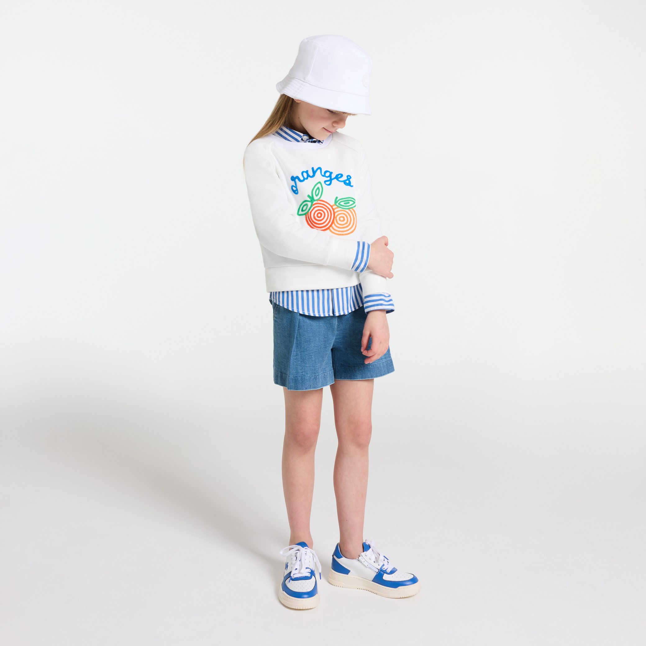 Pantaloni scurti din denim
