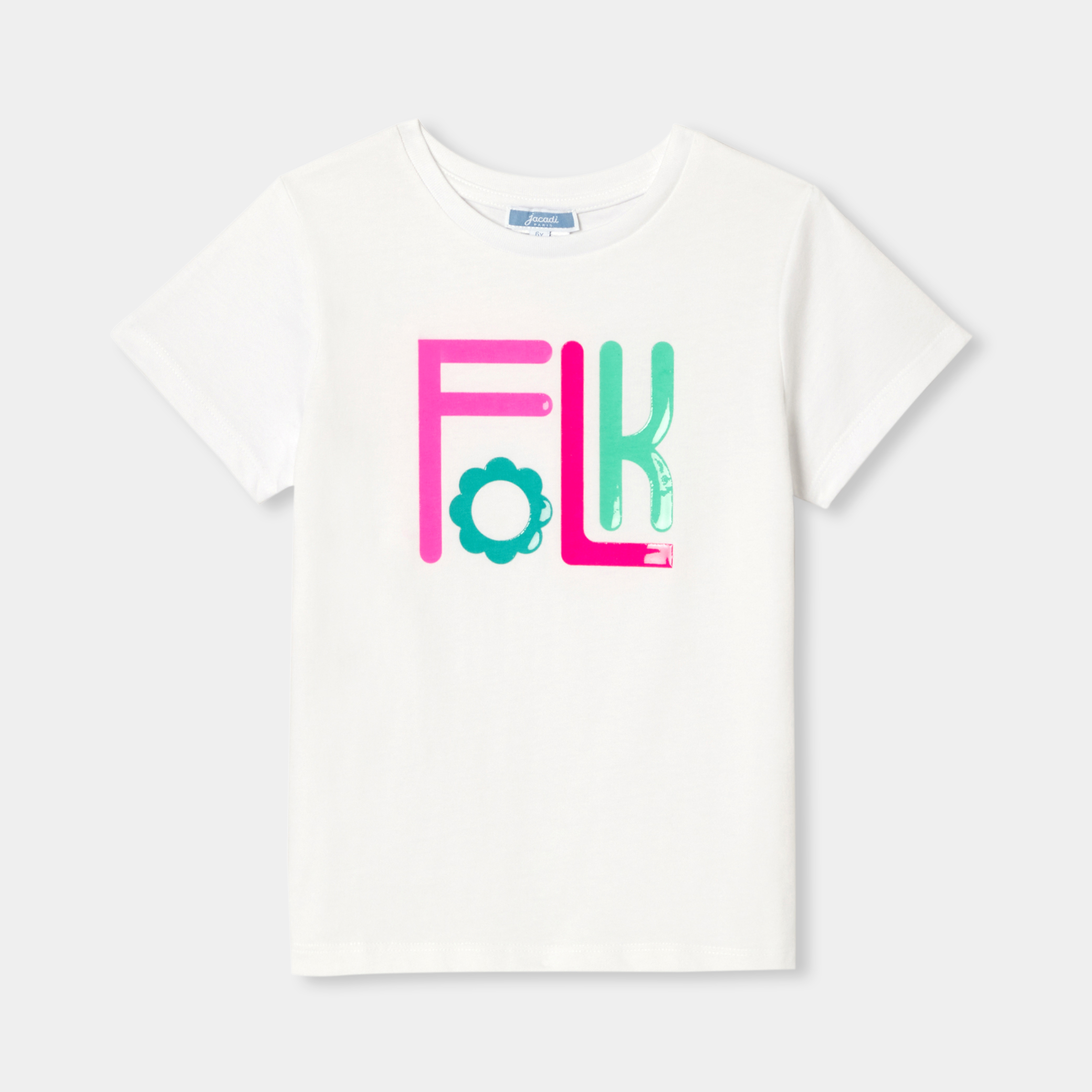 Tricou cu imprimeu FOLK