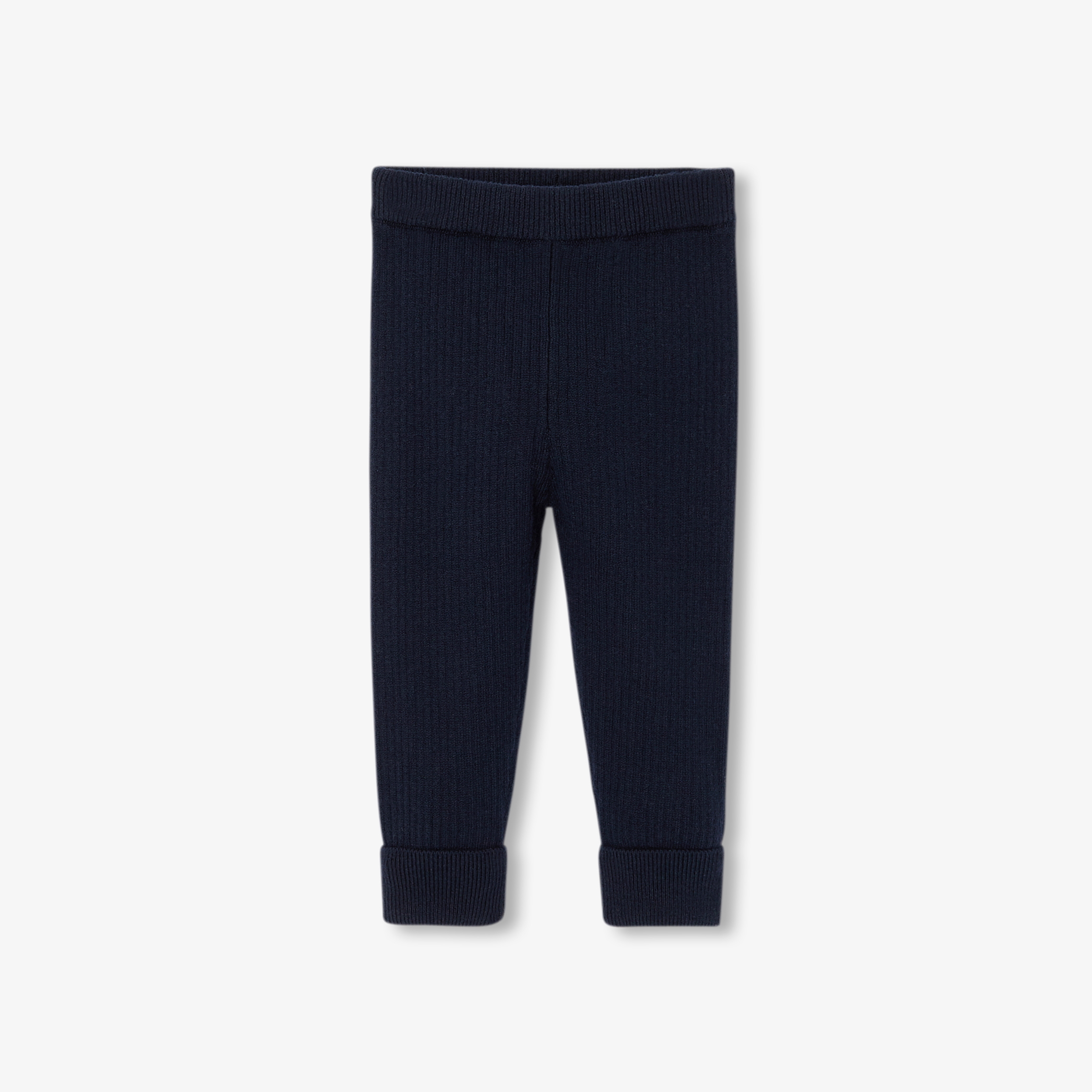 Pantaloni tricotați din bumbac si lână