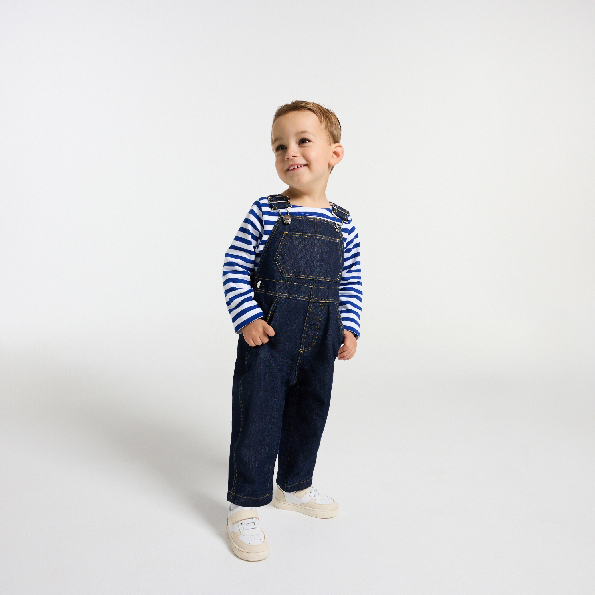 Salopeta cu bretele din denim