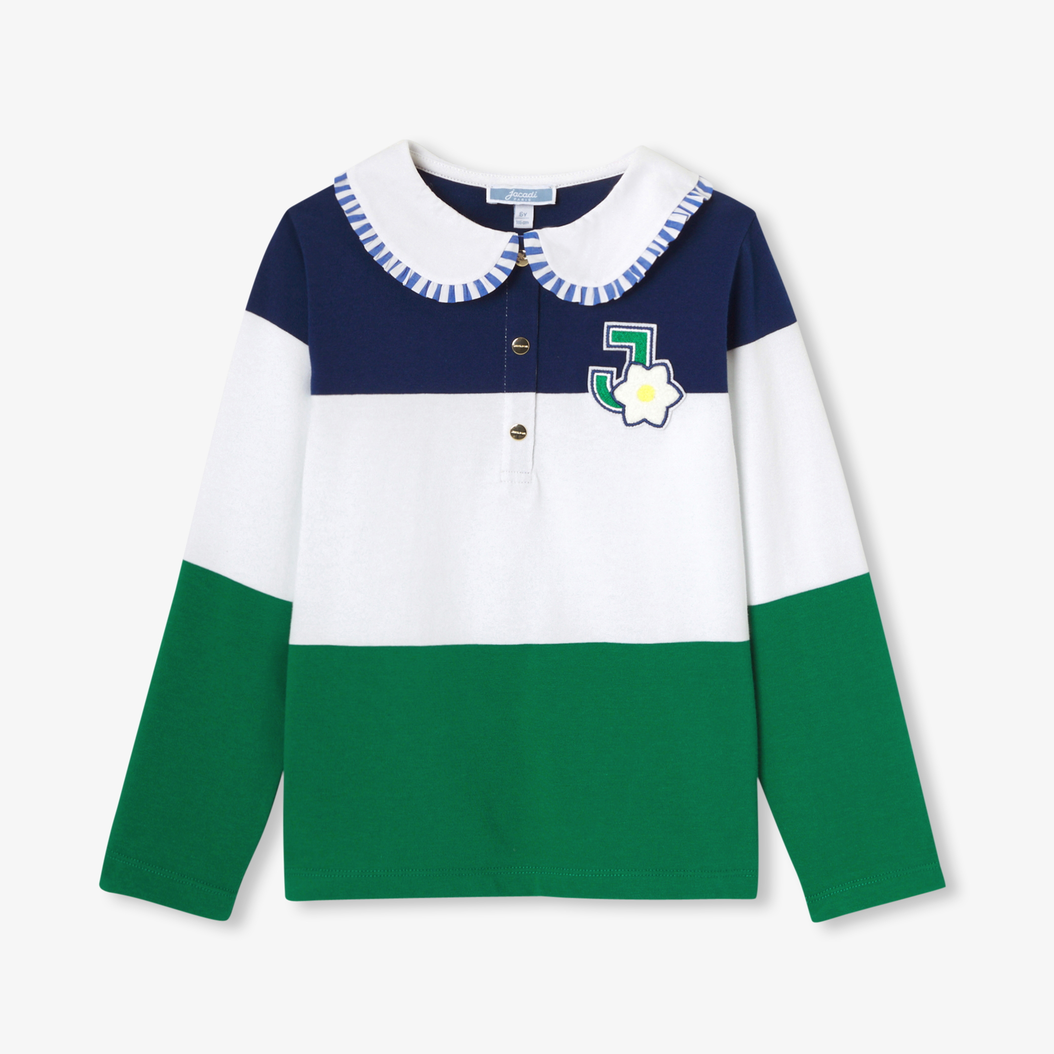 Tricou polo cu guler Peter Pan