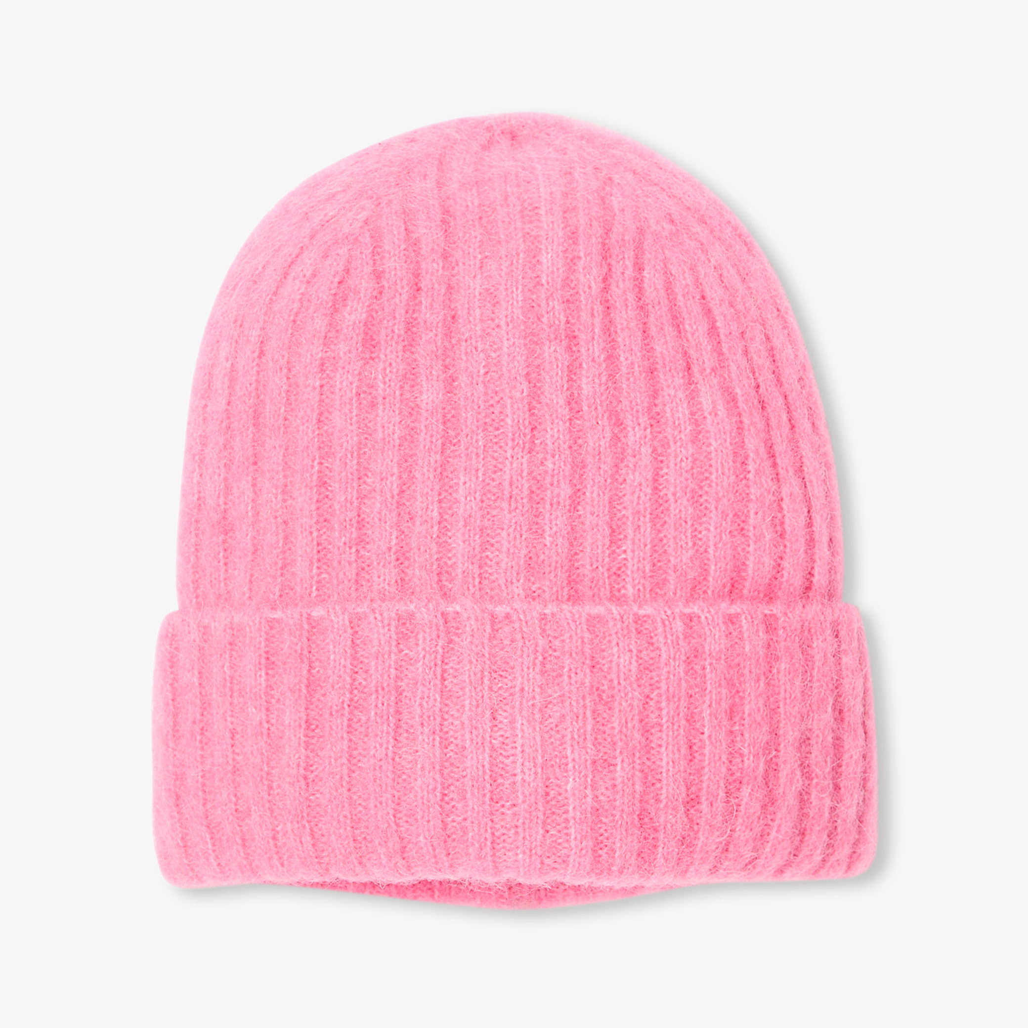 Caciula roz din lana si alpaca